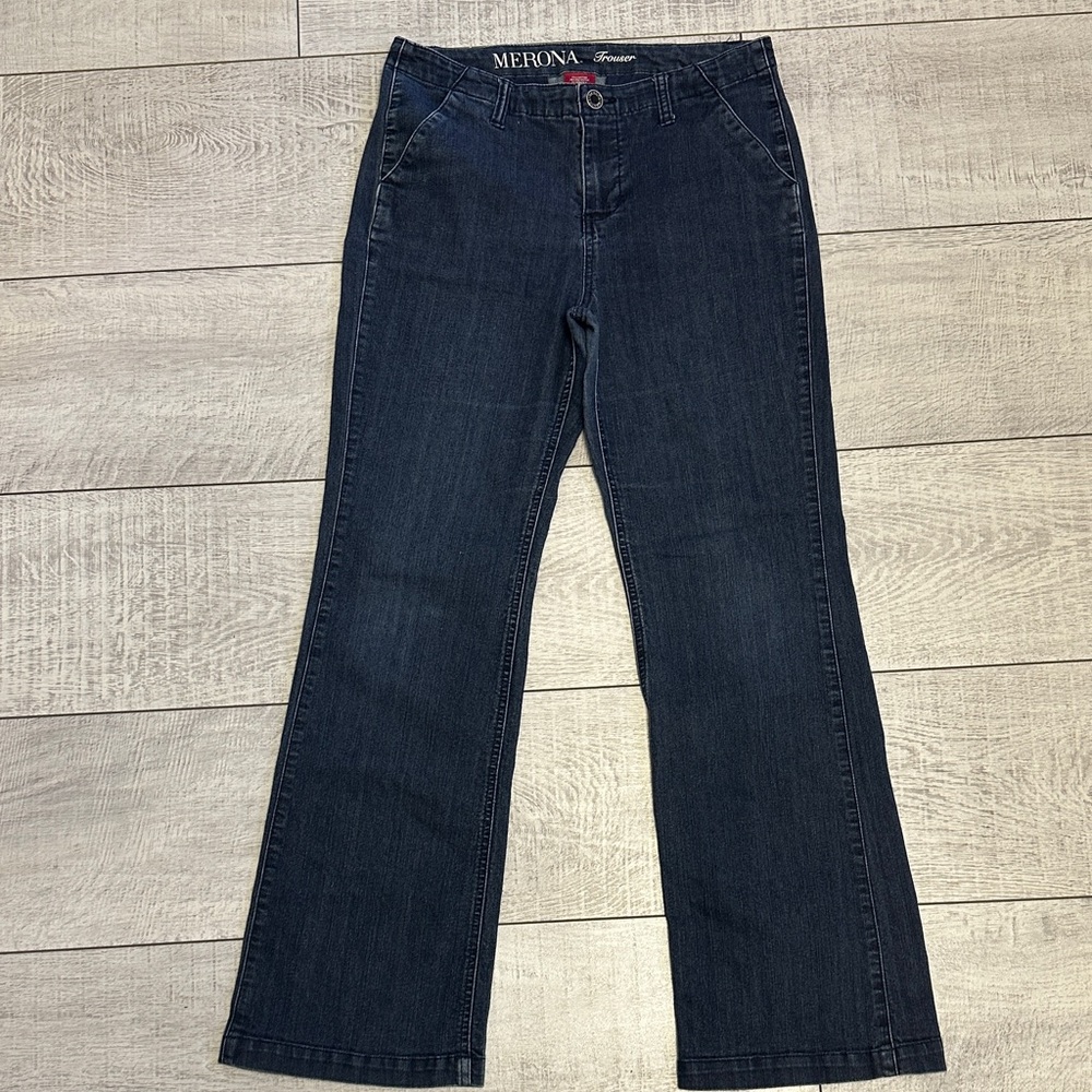 Merona Women's Deep Indigo Flare Jeans